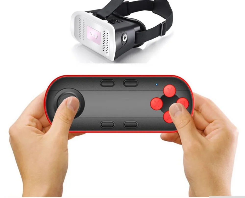 Wireless Bluetooth Gamepad VR Controller Joystick Selfie Shutter Remote Control for Phone PC TV box Smart