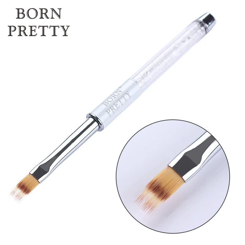УФ Гелевая Кисть BORN PRETTY градиентная ручка для рисования кисть белый горный