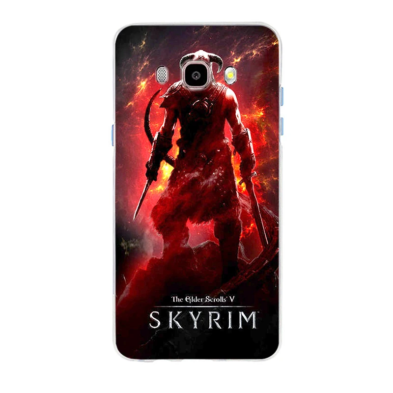 Чехол Skyrim Dark Brothers Мягкий Силиконовый ТПУ чехол для телефона Samsung Galaxy S6 S6edge S6Plus A7