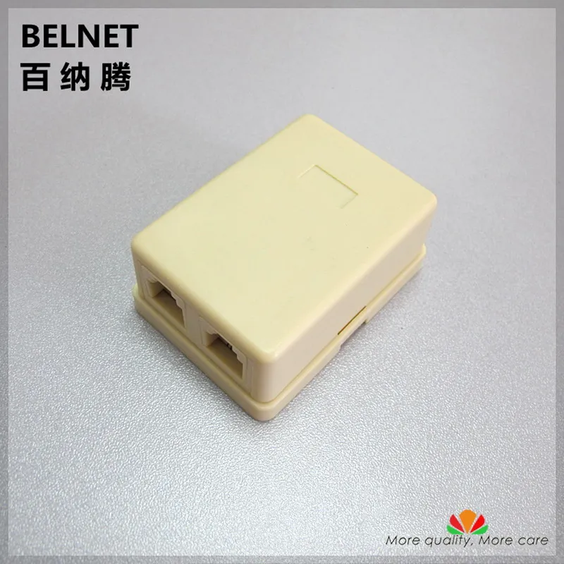 Buy 2 port Easy Desktop box telephone junction box 1