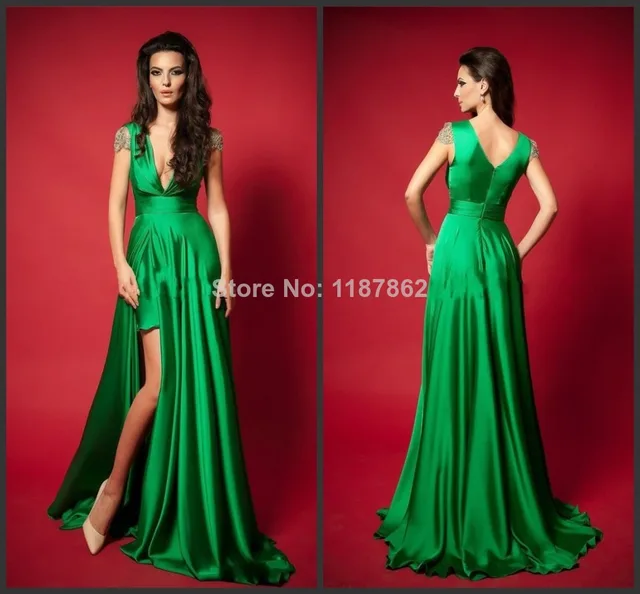 Ed 0265 Emerald Green Dress Long Evening Fashion New 2017 Ed 0265 Emerald Green Dress Long Evening Fashion New 2017 Beach Formal Dresses