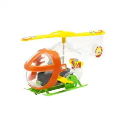 Пластик Вертолет игрушка мини-Прозрачный обмотки цепи плоскости детские игрушки для детей на день рождения рождественские подарки игрушки