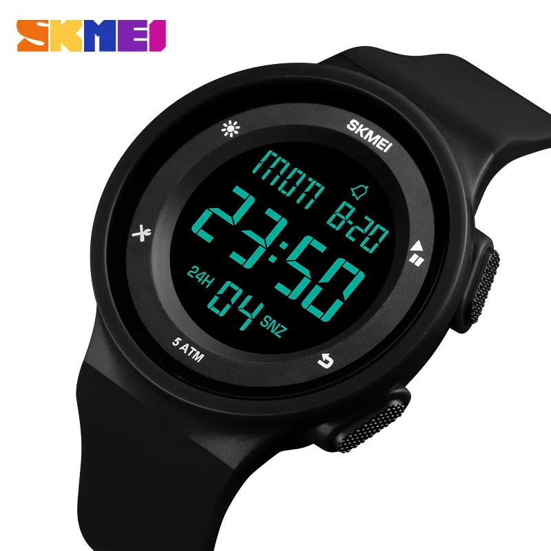 

SKMEI Watch Men Outdoor Sports Watches Fashion Silicone Waterproof LED Digital Watch Men Clock Man Relogio Masculino