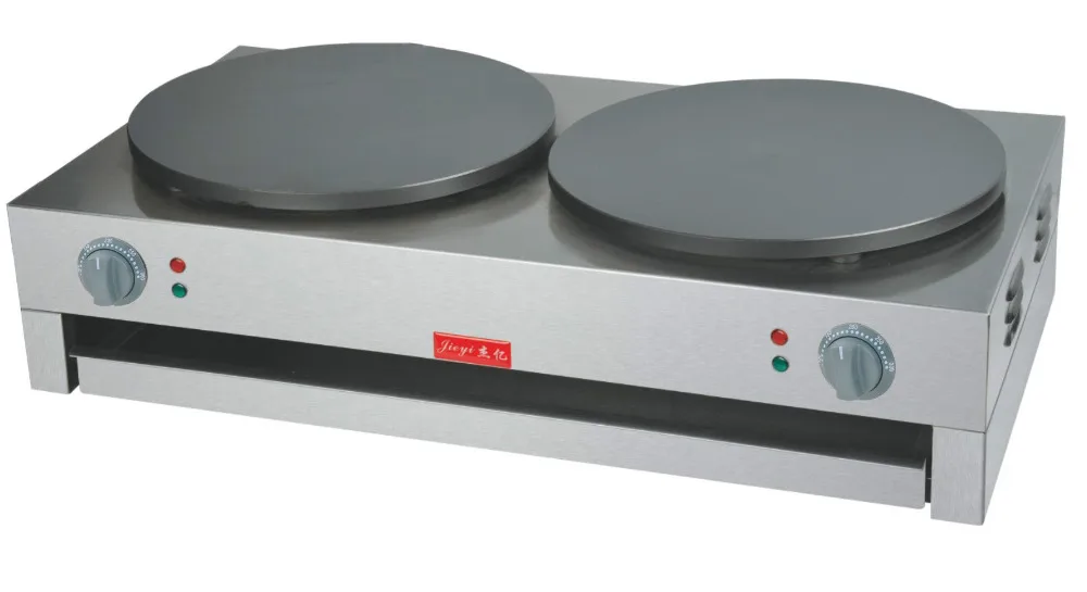 

FYA-2/2.R Electric 400mm double pan Crepe Maker Commerical pancake baking machine