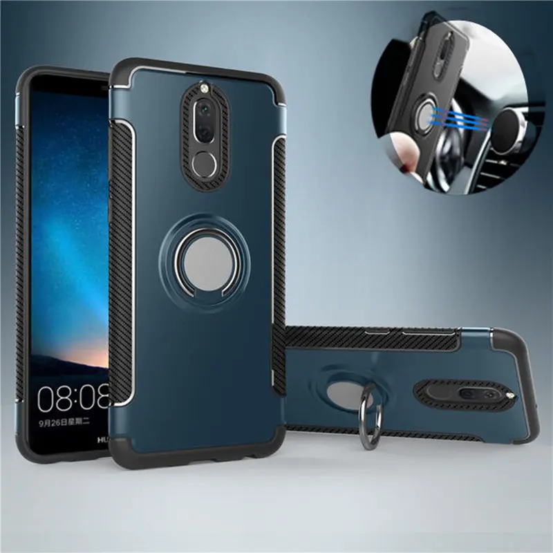 Magnetic Ring Armor Case For Huawei P30 Pro P10 P20 P8 P9 Lite 2017 P Smart Plus Nova 3i 4 Honor 10 8X Car Holder Cover Y9 2019 Magnetic Ring Armor Case For Huawei P30 Pro P10 P20 P8 P9 Lite 2017 P Smart Plus Nova 3i 4 Honor 10 8X Car Holder Cover Y9 2019