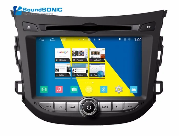 Top Android 4.4.4 For Hyundai HB20 Autoradio Car DVD GPS Navigation Navigator HeadUnit Android Auto Radio Stereo Central Multimedia 7