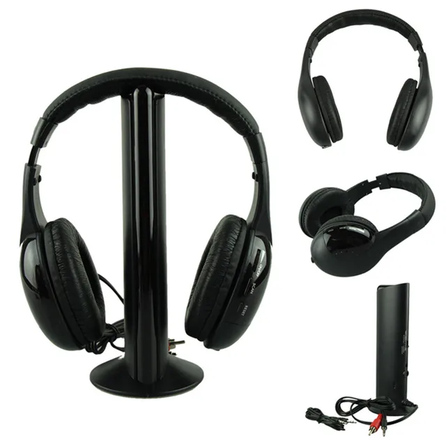 Meilleur Prix Casque Chaud 5in1 Sans Fil Casque Audio Sans Fil