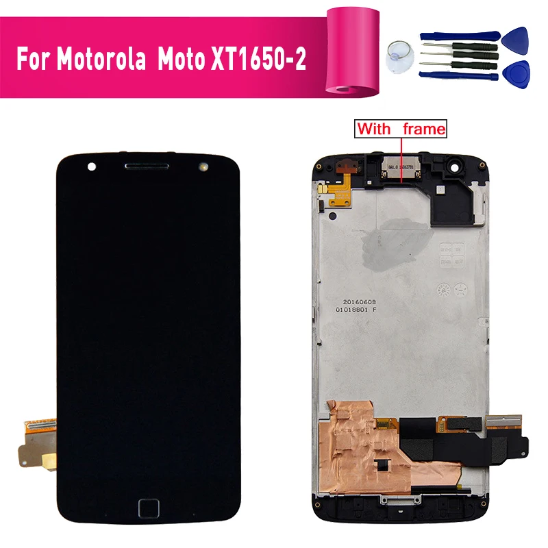 

For Motorola MOTO Z Force droid XT1650-02 LCD Display touch screen Digitizer Assembly 100% Tested high quality LCD+Tools