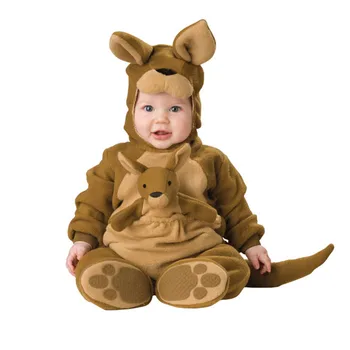 

Boys girls Christmas Halloween Costumes Infant Baby Girls Rompers Jumpsuits kangaroo Animal Cosplay Toddlers Clothes
