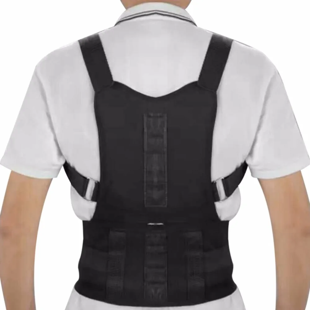 Comfortable Adjustable Men/Women Posture Corrector Corset Back Support Brace Shoulder Back Belt Lumbar Support Black S/M/L/XL Comfortable Adjustable Men/Women Posture Corrector Corset Back Support Brace Shoulder Back Belt Lumbar Support Black S/M/L/XL