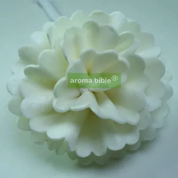 

1000 pcs /lot Sola Flowers Natural White Fragrance Flower Diffusers With Rope For Frangrance Diffuser Wholesale Free Shipping