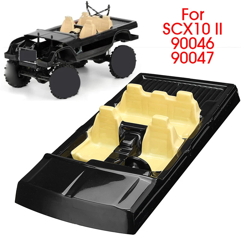RC Car Shell Interior Decoration Part for 1/10 Axial SCX10 II 90046 90047 DIY RC Plastics Body Car Shell