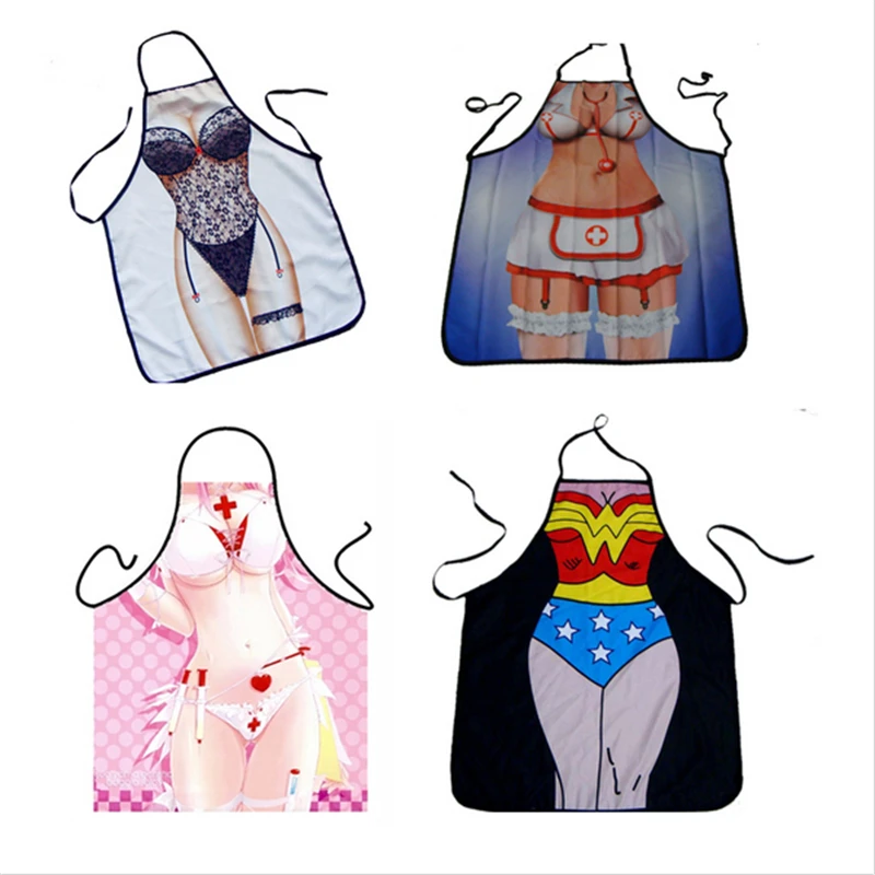 Creative-BBQ-Party-Polyester-Naked-Women-Printed-Apron-Adjustable-Sleeveless-Kitchen-Cooking-Apron-Sexy-Funny-Lovely