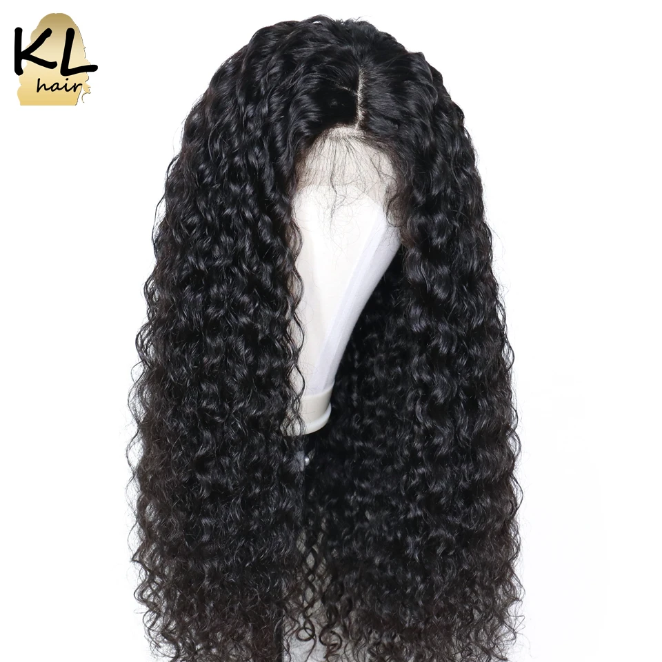 250 плотность глубокая волна кружевные передние человеческие волосы парики для женщин предварительно выщипанные 13*4 бразильские Remy человеческие волосы парик с волосами младенца KL