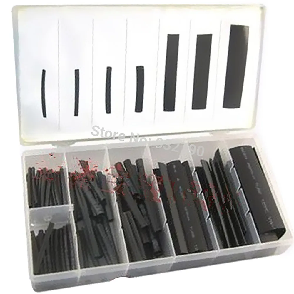 127pc M2 M13 Heat Shrink Assortment Tubing Kit Wire Wrap Electrical