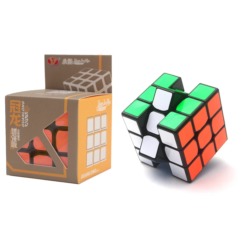 

Yongjun GuanLong Enhanced Edition 3x3x3 Magic Cube Puzzle Toys for Challenge Toys For Children Kids cubo magico