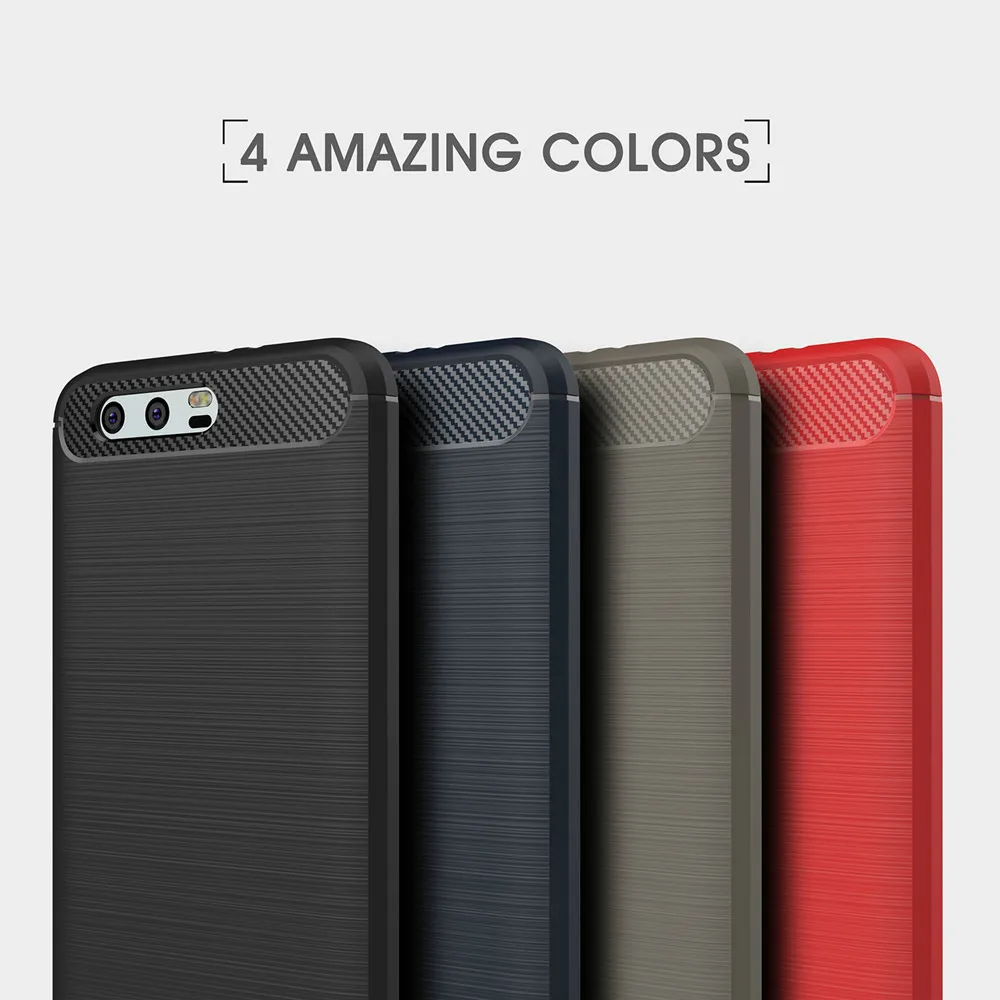 

Case For Honor 9 Lite Case Fashion Slim Gel Soft Silicone Carbon Fiber Case Cover For Huawei Honor 9 9Lite V9 V10 Cover Fundas