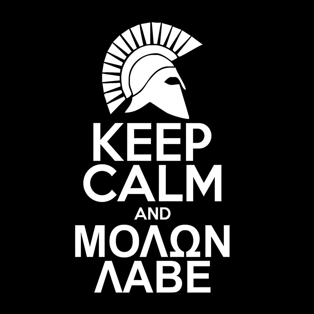 Keep Calm Moron виниловая наклейка на этикетку Come Over Gun забавная Упаковка Наклейка