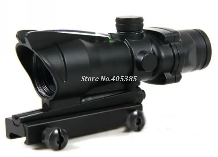 

Hunting ACOG Style Magnification 1X Riflescope With fibe optical green dot sight RD043EG