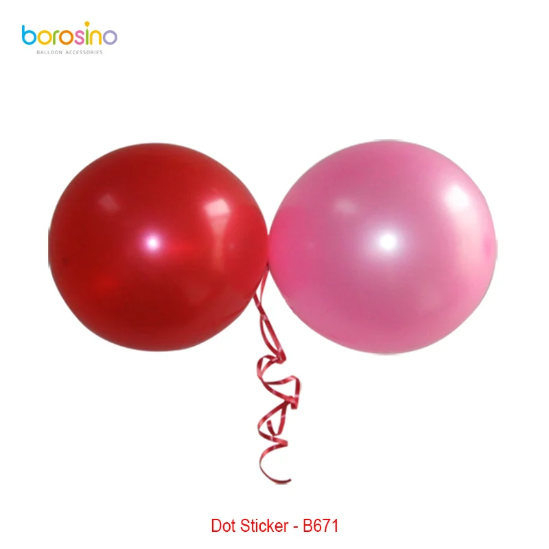 

B671 Free shipping Balloon Clip with Double Side Tape (30pcs/bag)