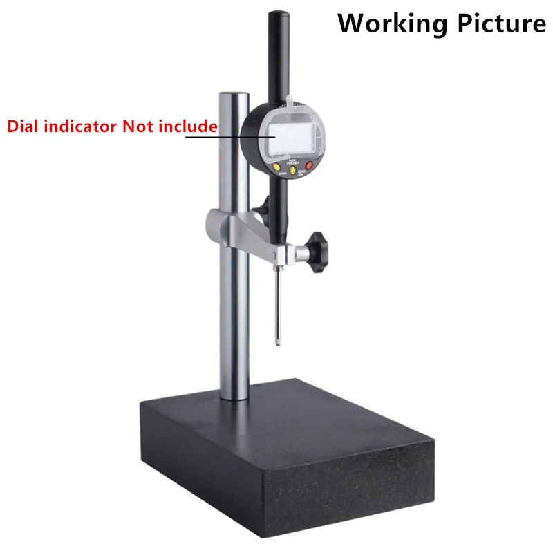Стрелочный Индикатор база 150*200 мм гранитная стойка регулируемая высота измерительные инструменты