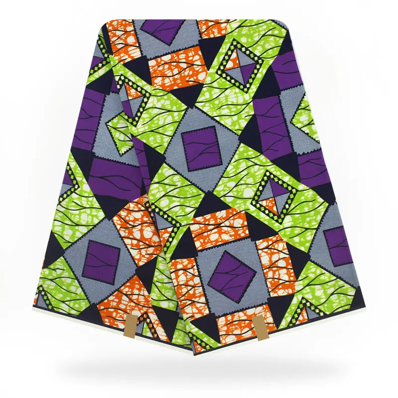 

Hot sale printed pattern hollandais wax fabric african batik cotton fabric for clothes ! P31528