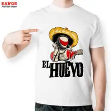 Casual White Printed T shirt Men Funny Short Sleeve O neck Tshirt New Fashion Summer Style