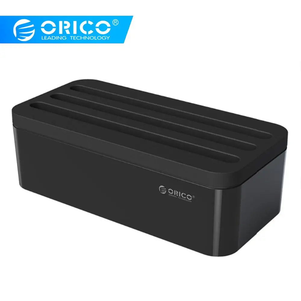 ORICO إدارة الكبلات الكهربائية منفذ صناديق ل قطاع الطاقة متعددة شاحن سلك ترتيب العلاقات الحبل المنظم مقاطع PB1028