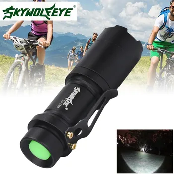 

Mini flashlight led 2000 LM long-range 3 Modes Torch Light waterproo for Camping Adventure SearchlightFlashlight 14500 / AA