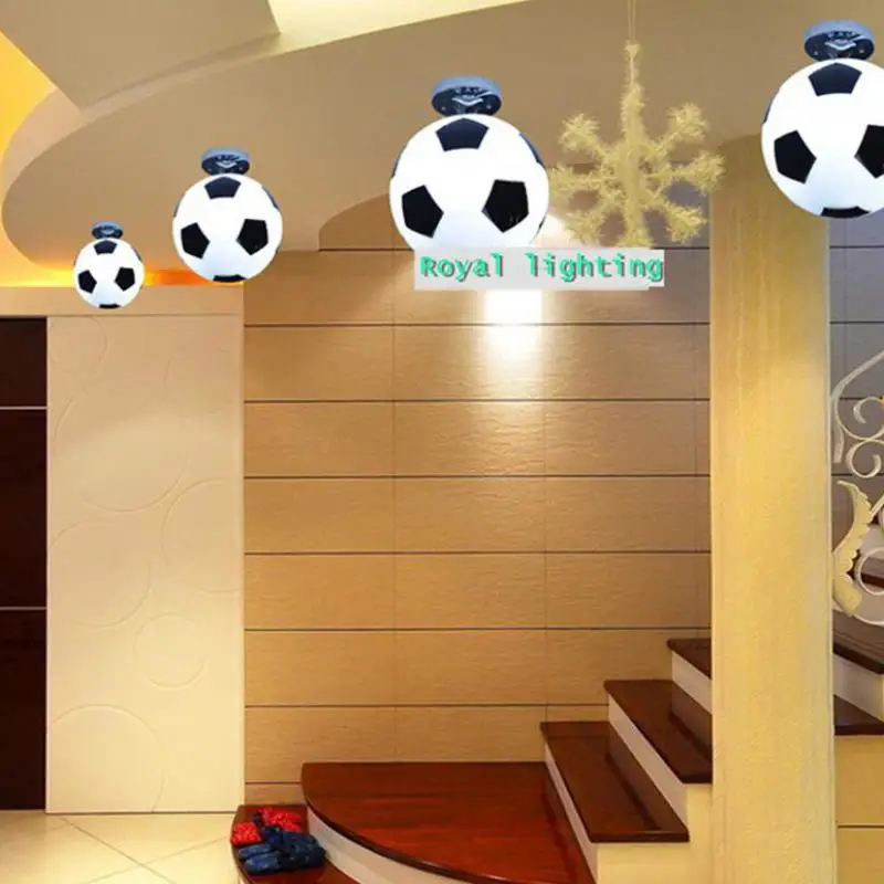 Bar football ceiling lamp basketball indoor lighting glass ceiling