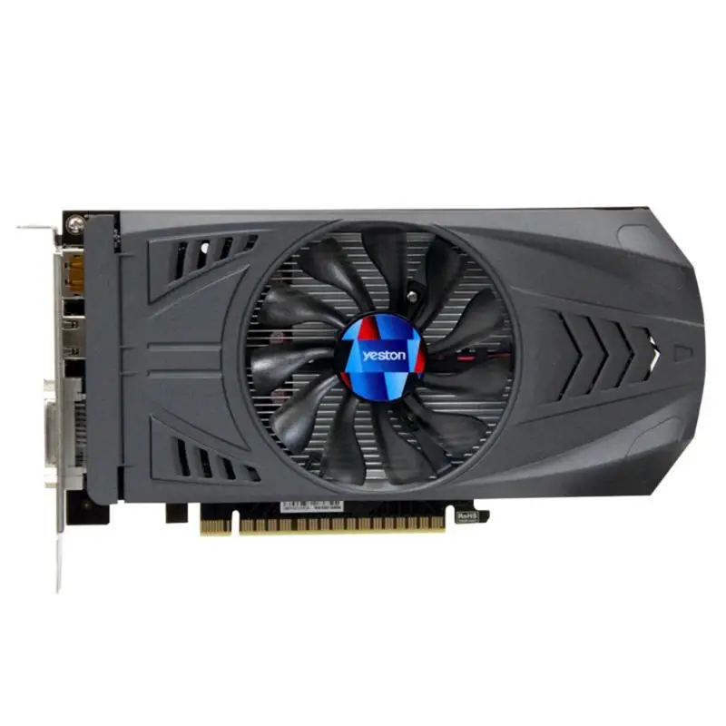 Yeston GTX 1050 Ti NVIDIA Видеокарта GTX 1050Ti Extreme Edition GPU 4 ГБ GDDR5 128 бит PCI-E 16 3,0 игровая видеокарта 16 нм