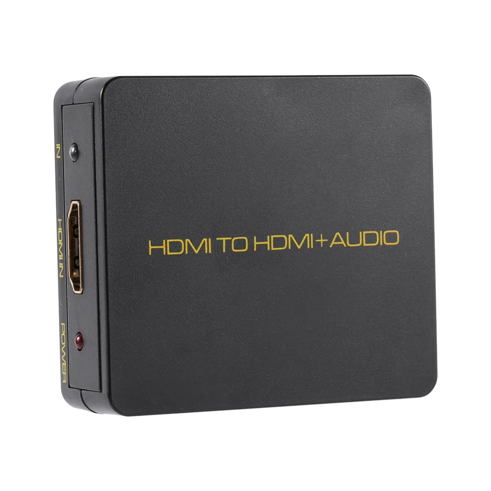 

Digital 2HDMI+Audio Converter 1080P 4K HDMI to HDMI Audio Extractor Decoder for Blu-ray HD DVD XBOX HDMI Adapter
