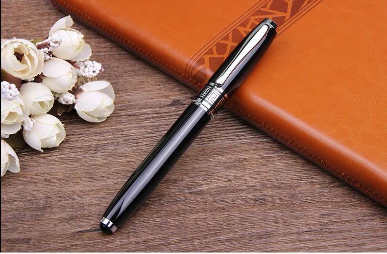 

Office business pen Metal pen rotating absorbent gift pen