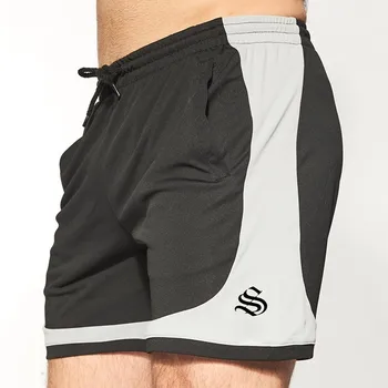 

2019 New Brands Quality Men Brand Fitness Shorts Mens Professional Bodybuilding Short Pants brand Big Size