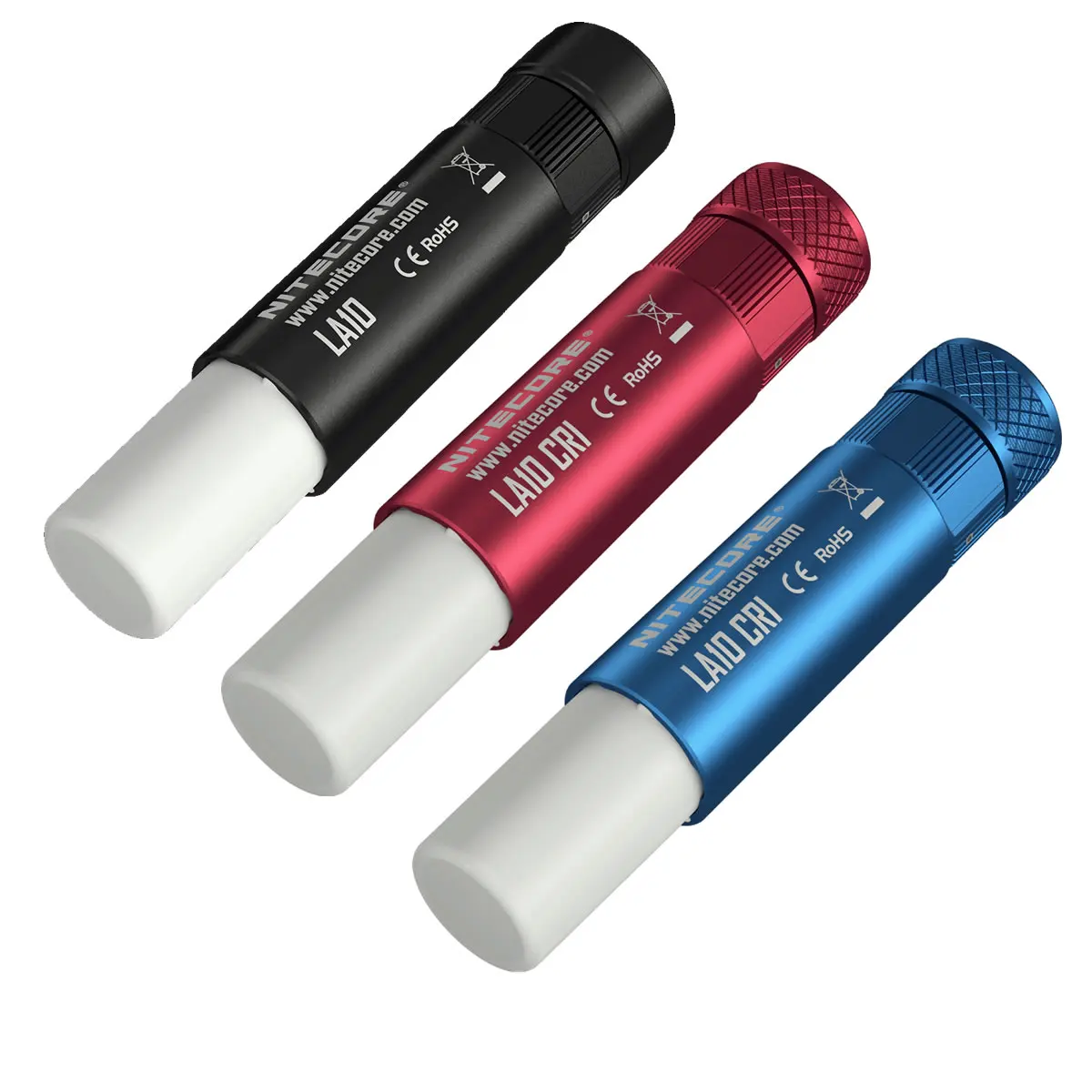 NITECORE LA10 135 лм мини EDC Nichia CREE светодиодный фонарик S3 1 аккумулятор АА для снаряжение