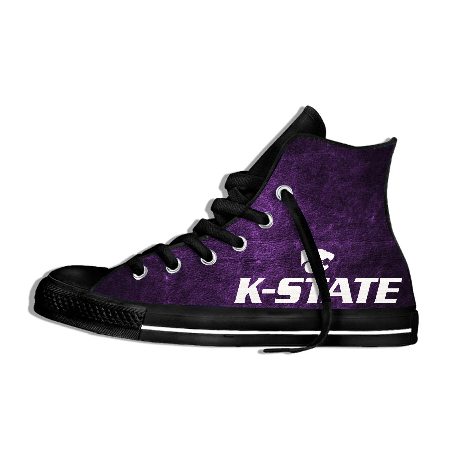 

Lightweight Men's/women's Shoes Kansas State Shoes University Sneakers High Top Casual Shoes