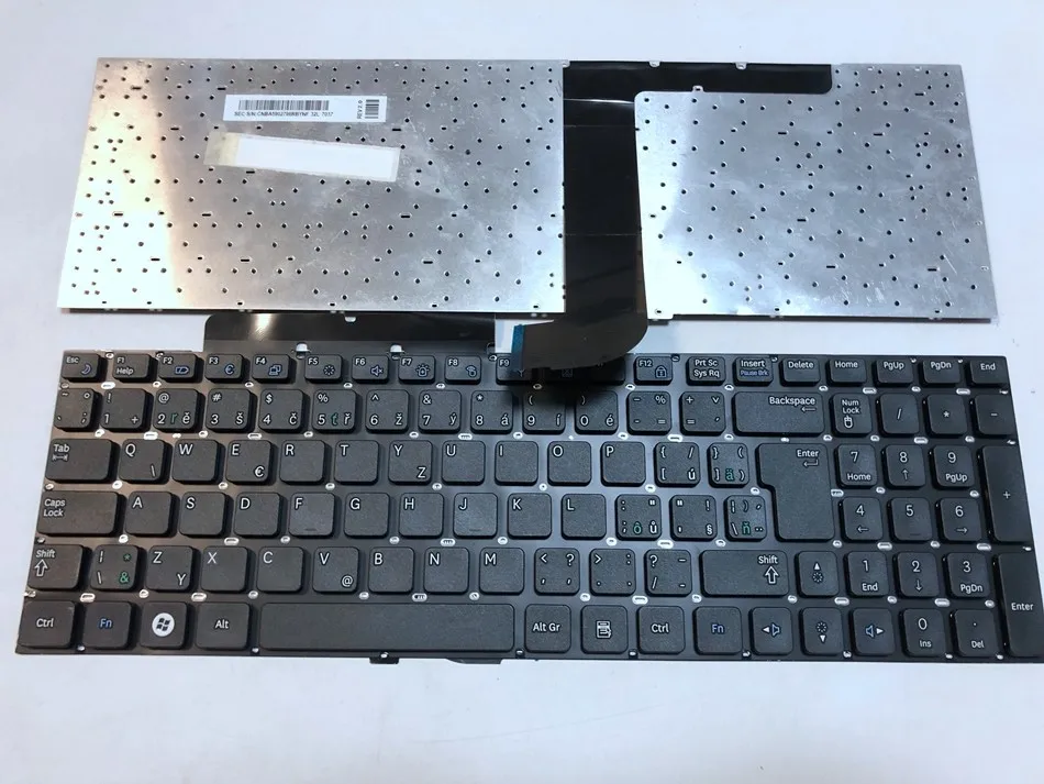 Скандинавский Чешский Словацкий ноутбук клавиатура для Samsung NP SF511 SF510 RF510 RF511 QX530