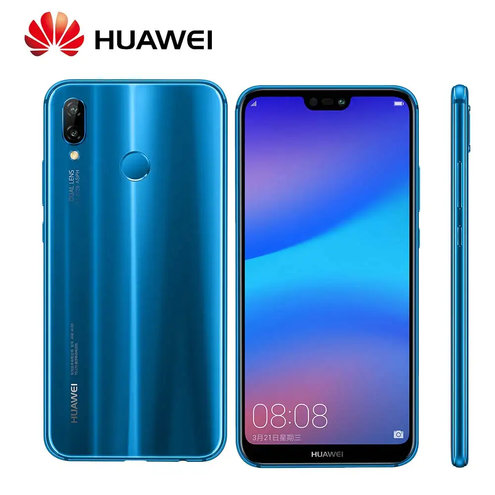 Huawei P20 Lite Nova 3e глобальная Версия Дополнительно 4G 6 Octa Core двойной сзади