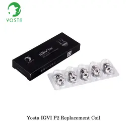 (Шт./лот) электронные сигареты Yosta IGVI P2 Замена головка катушки сетки 0.15ohm/SS316 0.5ohm для SMOK TFV8 ребенка Vape испаритель