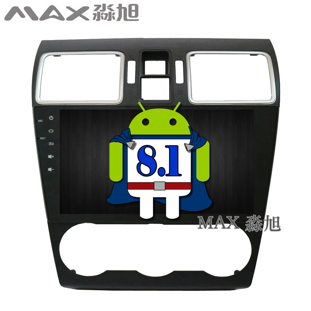 MAX GPS навигационная система Android 8.1.0 Автомобильный DVD плеер для Subaru Forester 2017