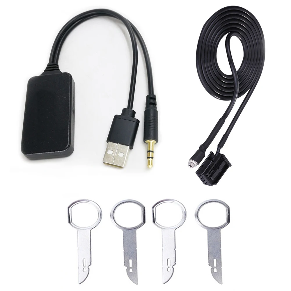 Адаптер AUX Biurlink 6000CD беспроводной Bluetooth USB адаптер Aux для Ford Focus Mondeo 6000 CD|Кабели