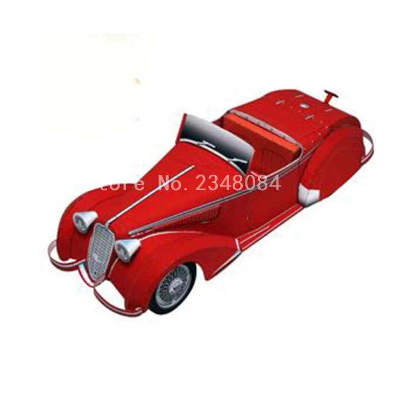 3D Paper Model Cars Alfa Romeo 8C2900B DIY Paper Craft Handmade Vehicle Paper Toys for children 3D Paper Model Cars Alfa Romeo 8C2900B DIY Paper Craft Handmade Vehicle Paper Toys for children