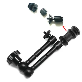 

7" or 11" Friction Arm Articulating Magic Arm Aluminum for mounting HDMI Monitor LED Light LCD Video Camera Flash Camera DSLR