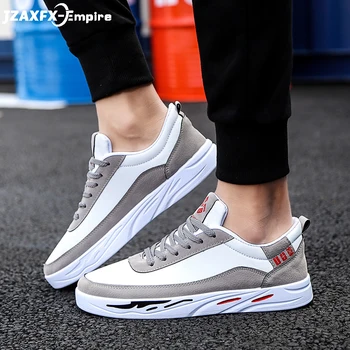 

New Men Fashion Sneaker Lace-up Comfortable Casual Shoes For Men Lightweight Flat Shoes Top Quality Footwear for men