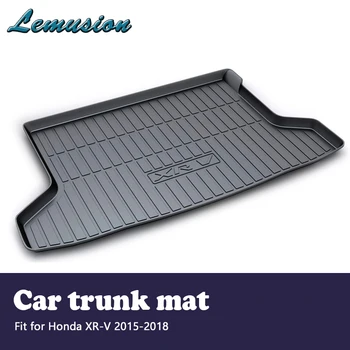 

1Set Car Cargo rear trunk mat For Honda XR-V 2015 2016 2017 2018 Styling Boot Liner Tray Waterproof Anti-slip mat Accessories
