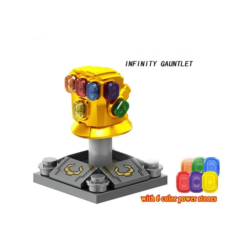 LEGO Marvel Super Heroes Infinity Stones Gems Set of all 6 for Infinity Gauntlet