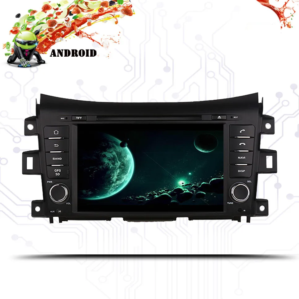 Sale DVD Player Radio Pure Android 9.0 For NISSAN NP300 Navara 2014+ Stereo Head unit Sat Nav multimedia Car GPS Navigation System 5