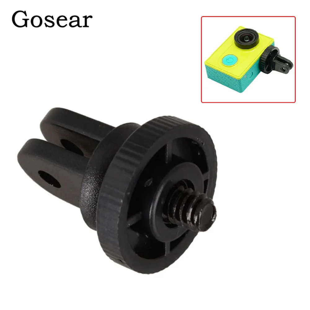 

Gosear Plastic 1/4 Mini Tripod Adapter Mount for GoPro Hero 5 3 4 SJCAM SJ4000 Xiaomi Yi 4K SONY Eken Action Camera Accessories