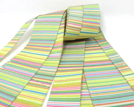 4 Widths|Printed Grosgrain Printed Ribbon|Double Sided|Pink|Stripy|Colorful|Craft Supplies Bow Embellishment | Дом и сад