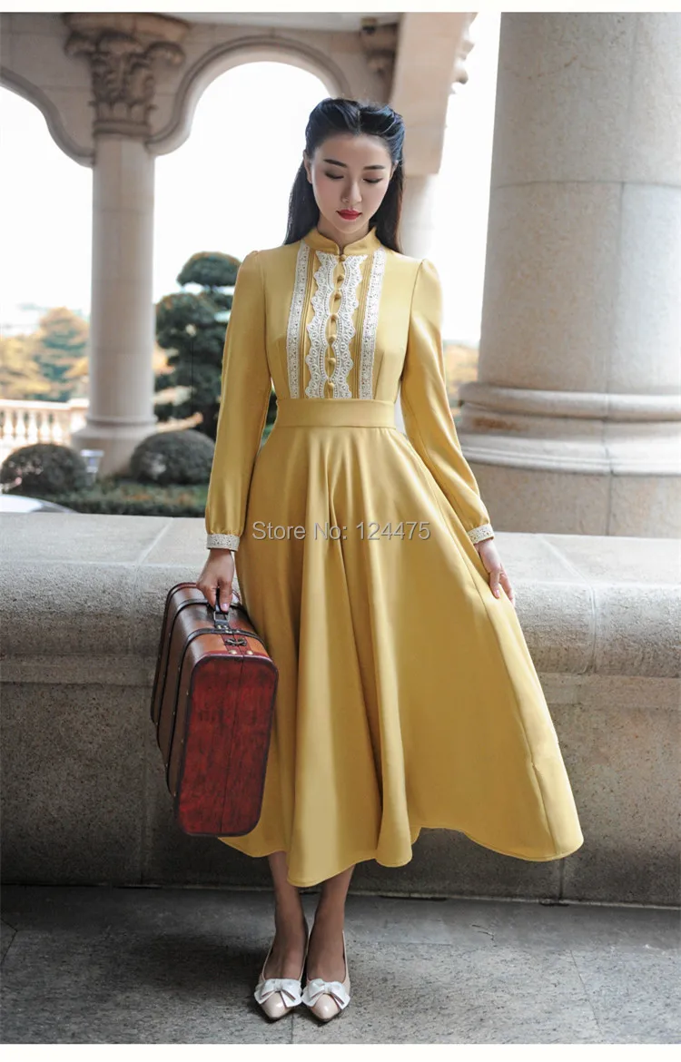 1950s winter dresses
